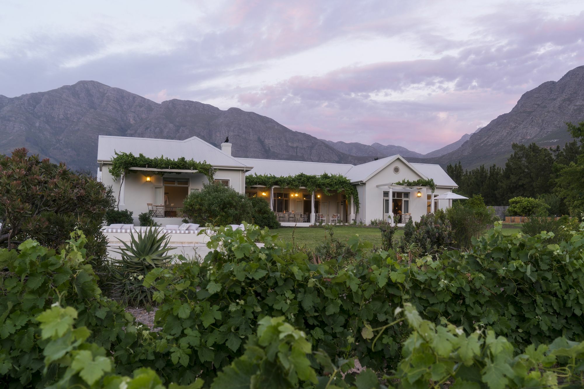 Hotel Cape Vue Country House Franschhoek Esterno foto